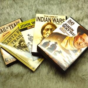 Western 50 John Wayne Movie Set Trail of Tears Ronald Reagan Indian Wars